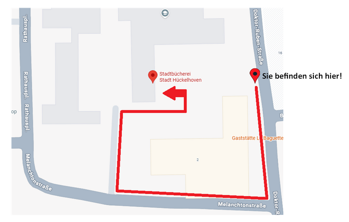Zugang über die Doktor-Ruben-Straße während der Pfingstkirmes gesperrt!